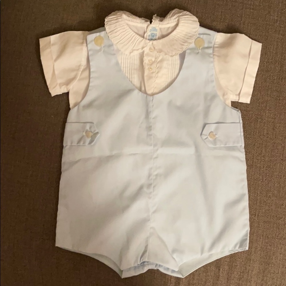 Feltman Brothers beautiful vintage baby boy outfit